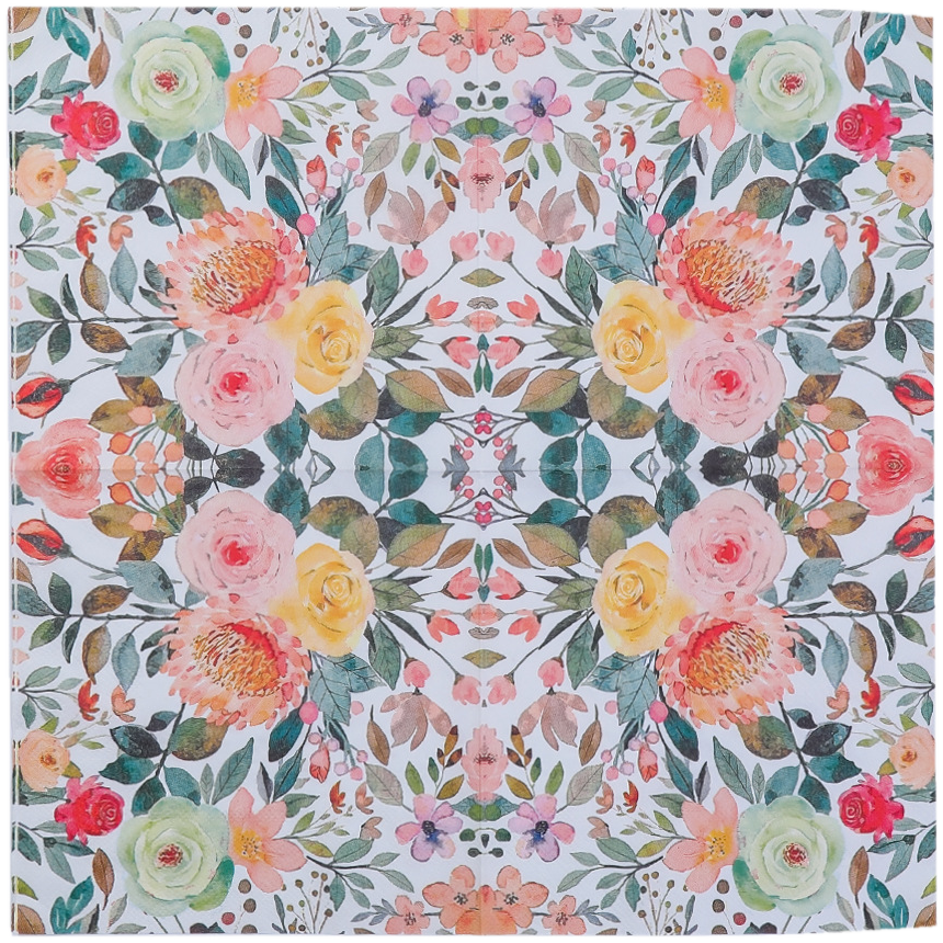 Floral Paper Napkins